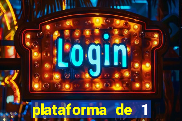 plataforma de 1 real fortune tiger